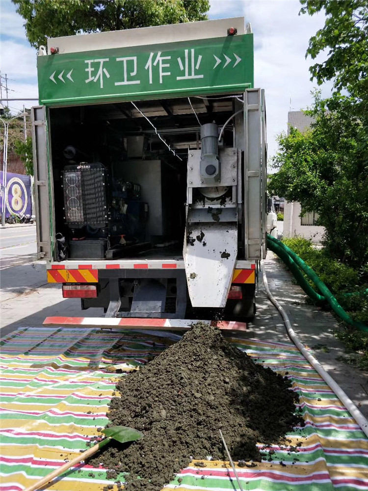 东西湖淤泥干湿分离