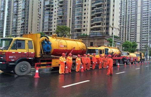东西湖市政管道清淤